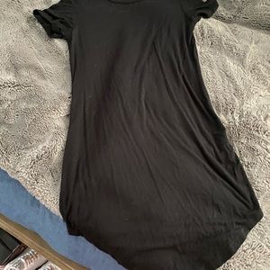 Black tee shirt dress